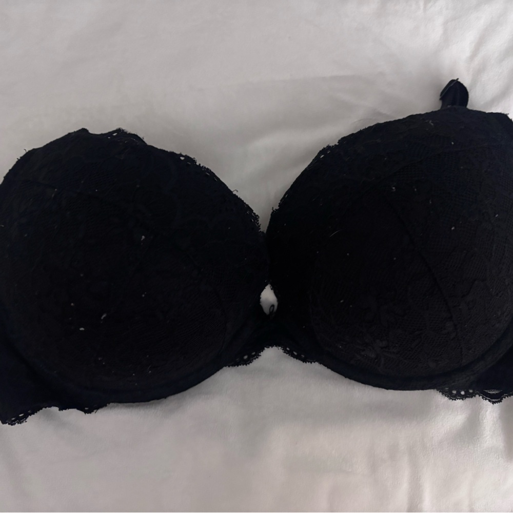 Black Lace  Push-Up Bra - Women Intimates
